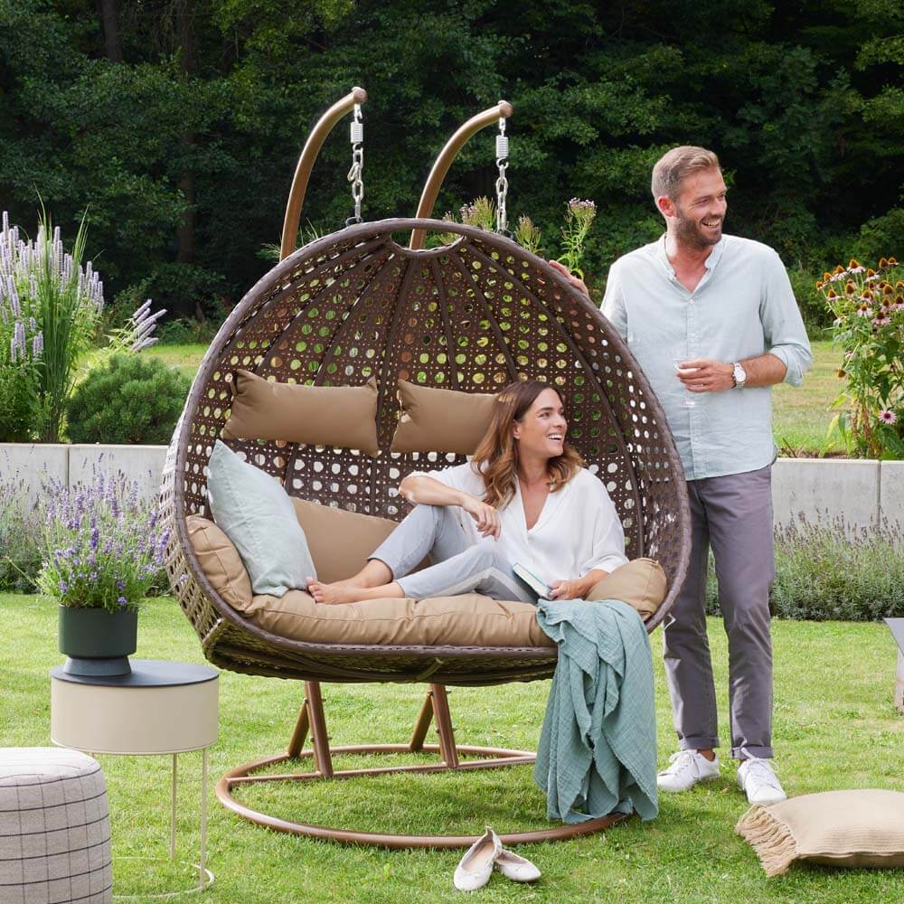 Preisvergleich für Costway 2er Set Rattan Sonnenliege mit Auflage & Verstellbarer Rückenlehne Wetterfeste Balkonliege Grau | Ladendirekt
