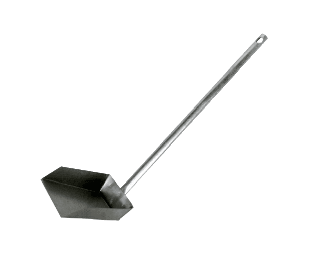 Asschep Hoek uitvoering, voor de interne kachel (lengte 47cm)