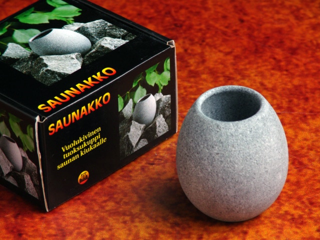 Speksteen geurbeker voor de sauna "Saunakko" 50ml (fontein)