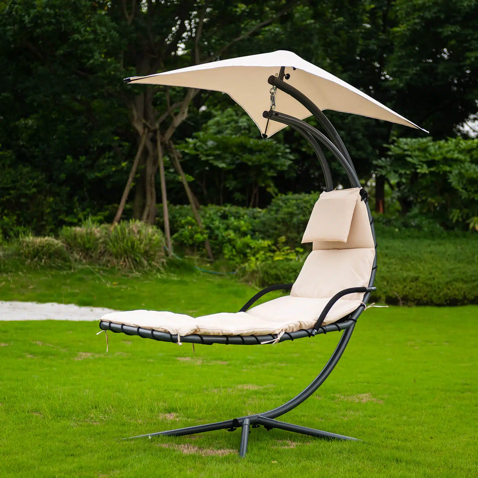 Hangstoel SAN REMO - Tuin Ligbed - Met kussens - Afbeelding 8