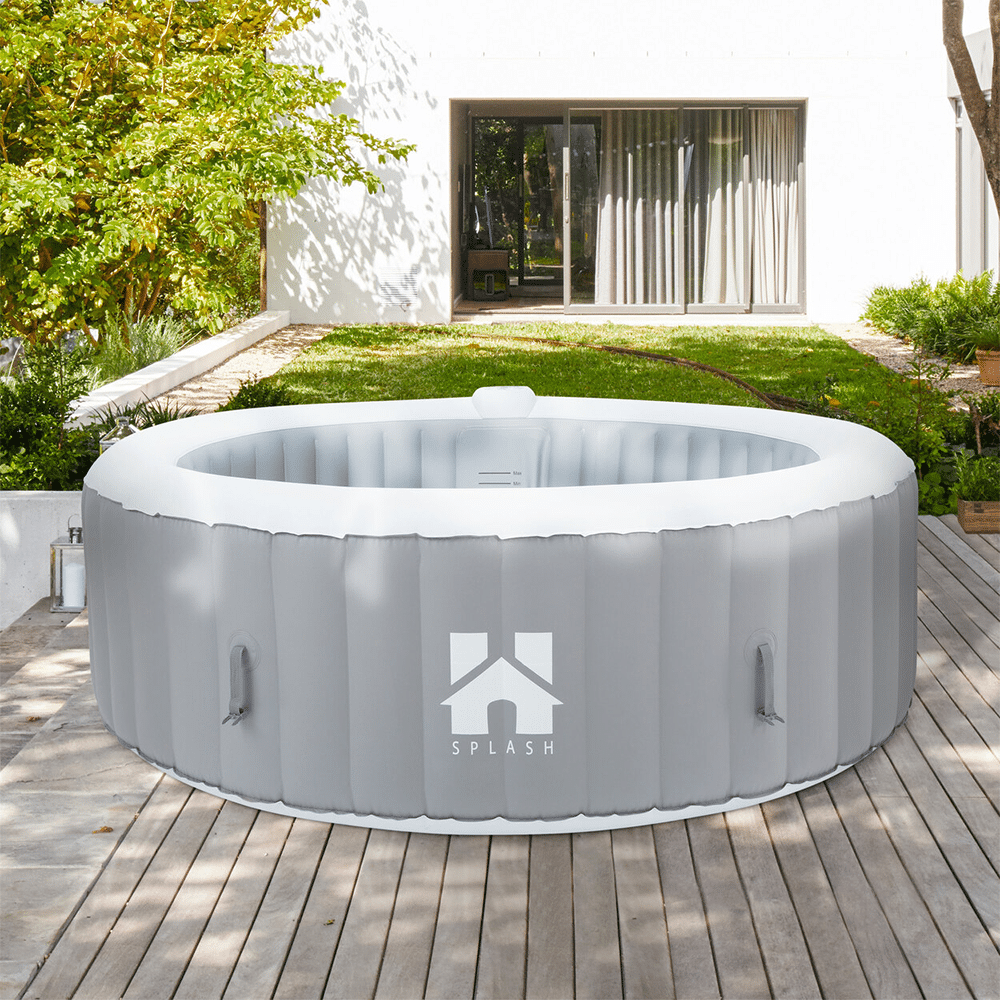 Buiten whirlpool Spa SPLASH Uni - Grijs ( 208cm) 6 pers.