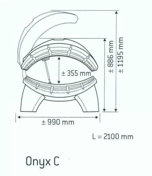 Bijna nieuw | Hapro Onyx 26/5 combi - Lichaamskoeler - Nieuwe lampen (origineel!) - Afbeelding 11
