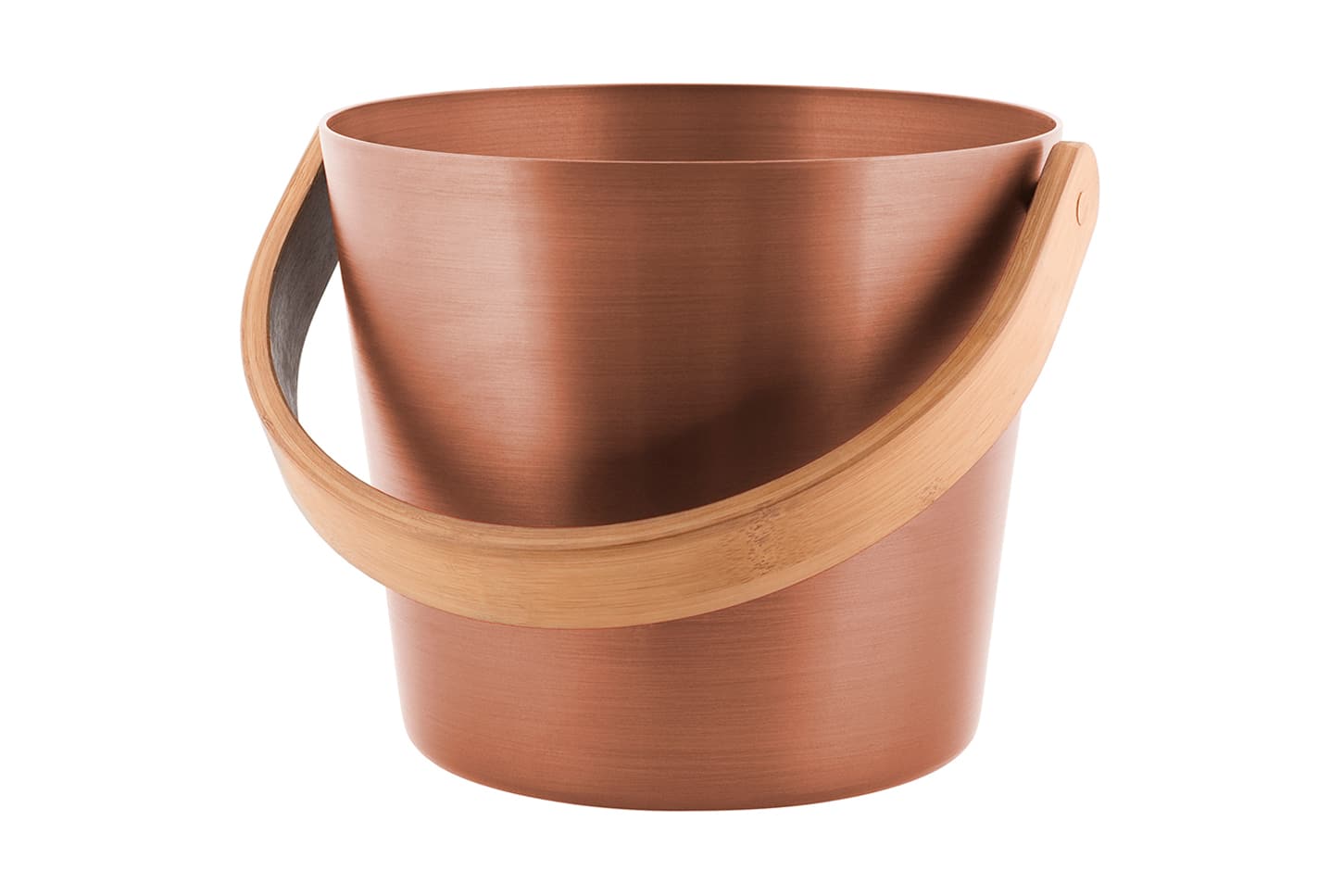 Design Sauna Emmer met beugel - Koper Bruin (5L)