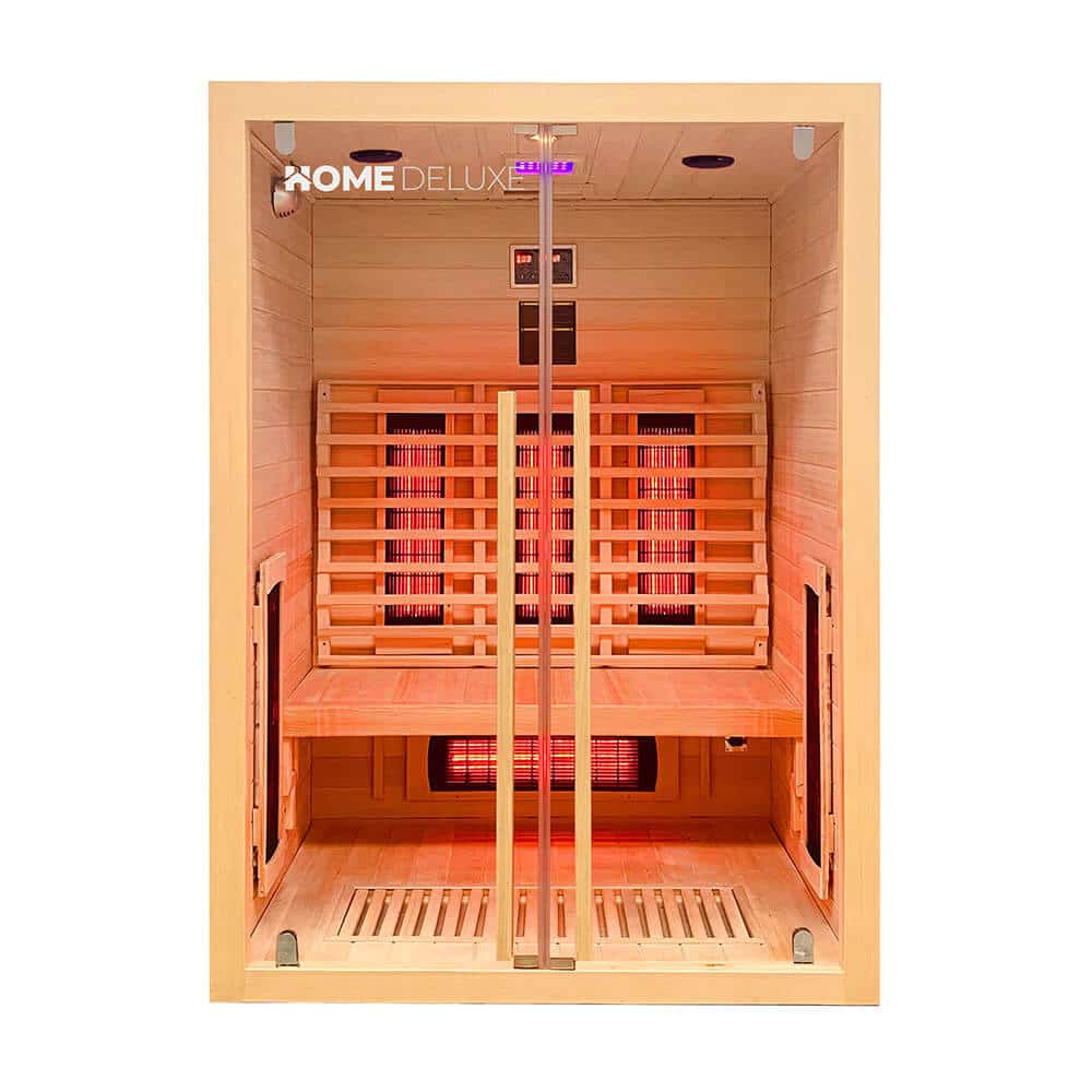 Infrarood Sauna Sonora Volspectrum, 135 x 105 x 190cm (2-3 pers.) Korte golf