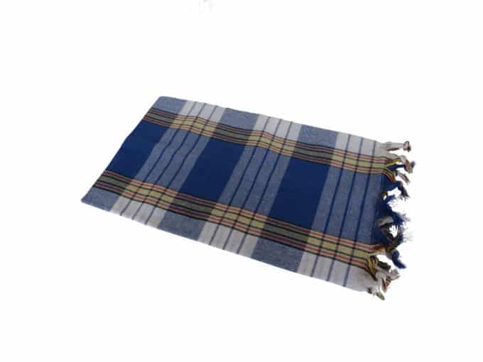 Hamam handdoek klassiek blauw (80x170cm)