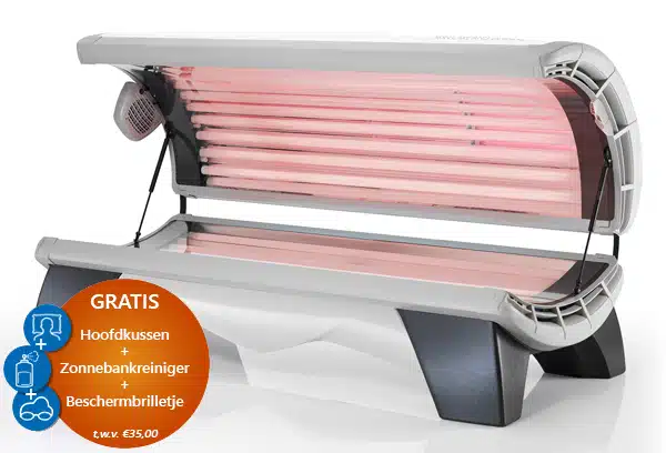 Infrarood Sauna RedSun + Zonnebank Hapro UV&Collageen inéén - Afbeelding 2