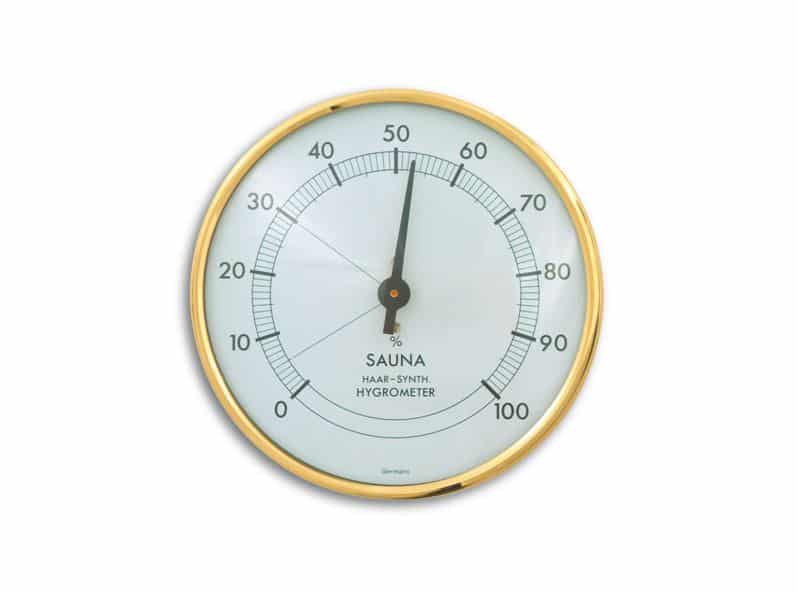 Sauna Hygrometer rond 10 cm