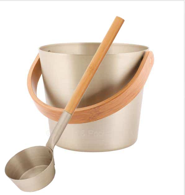 Rento Sauna Emmer+Lepel met beugel - Champagne (5L)