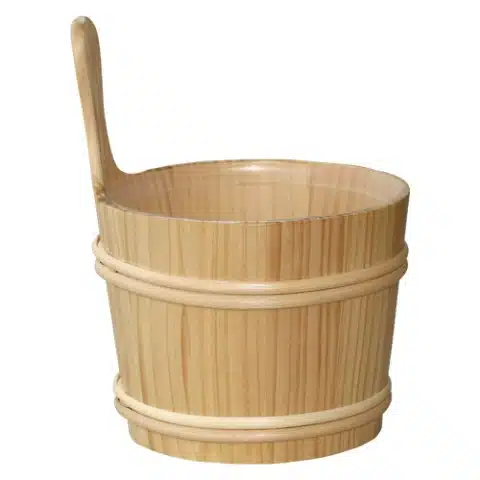 SPC Opgietemmer Bastring 6 liter verlakt (inclusief kunststof inzetemmer)