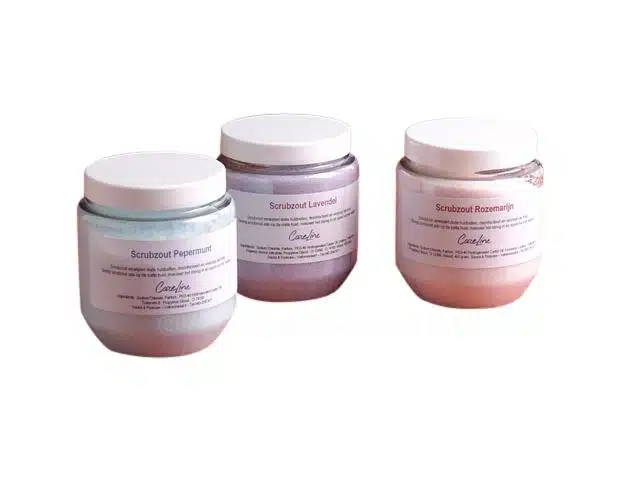Scrubzout CareLine in pot - Pepermunt (400 gram) - Afbeelding 3