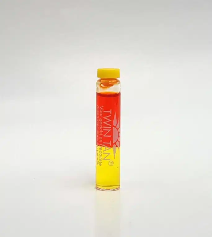 Zonnebank Booster TwinTan 2fasen ampul 2ml gezicht&decolleté