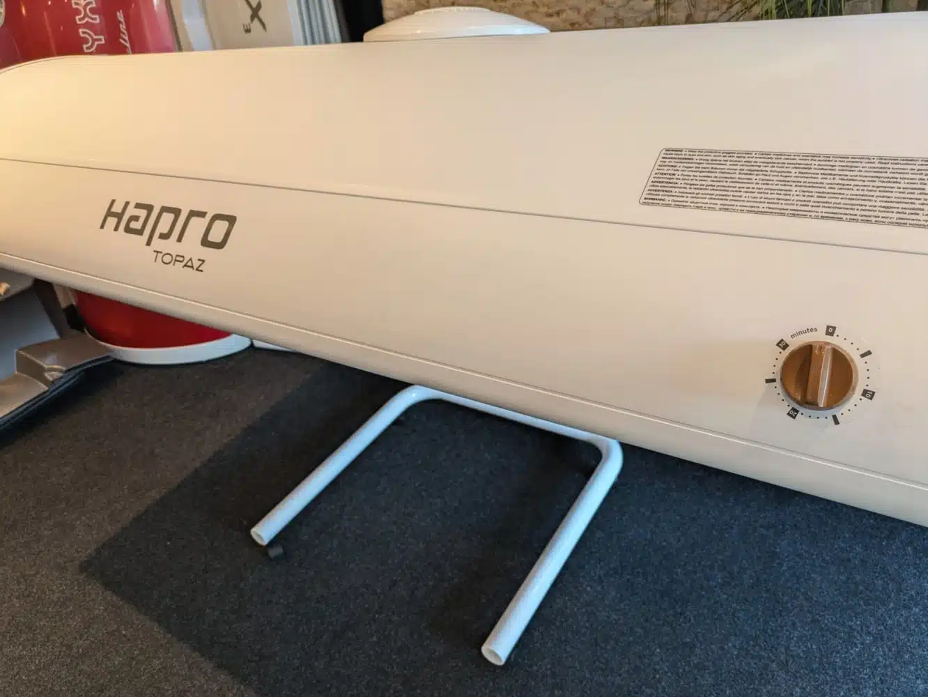 Tweedehands | Hapro Topaz 8V Met nieuwe lampen + 4 gezichtslampen (verticaal kantelsysteem op wielen) - Afbeelding 4