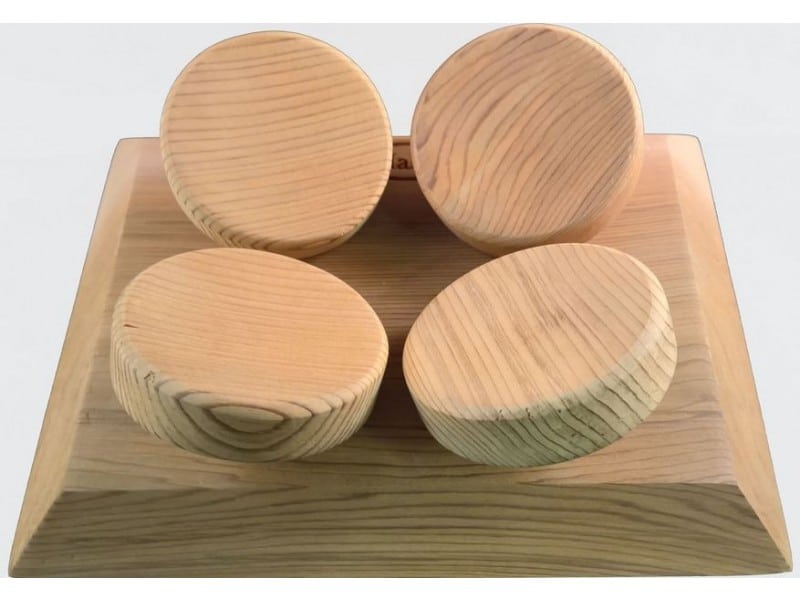 Halu Sauna Hoofdsteun vierkant (Red Cedar)