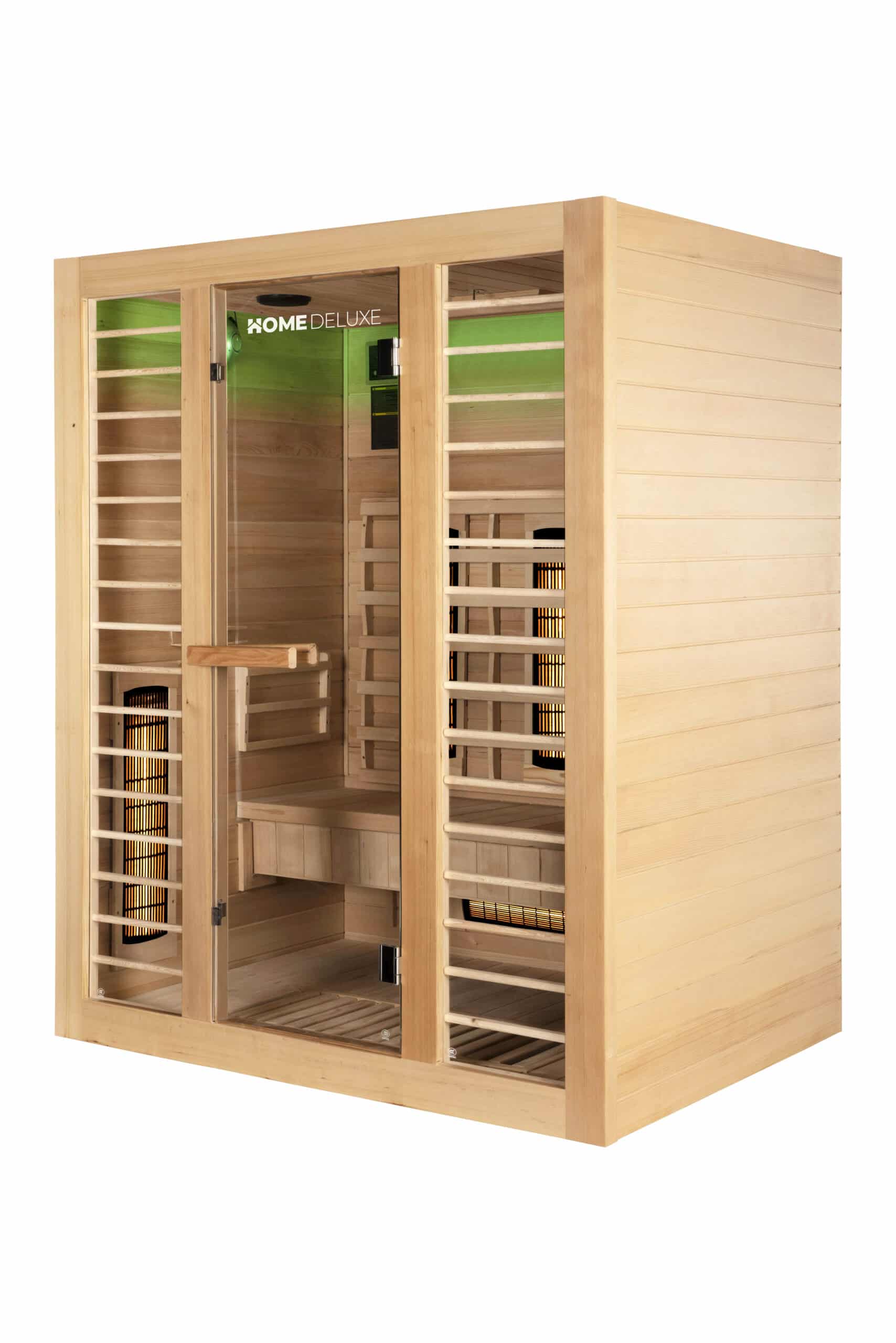 Infrarood Sauna Redsun L Deluxe, 153 x 110 x 190cm (2-3 pers.) Korte golf