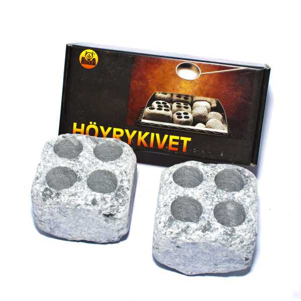Speksteen stoomstenen "Höyrykivet" 160ml (2 stenen)