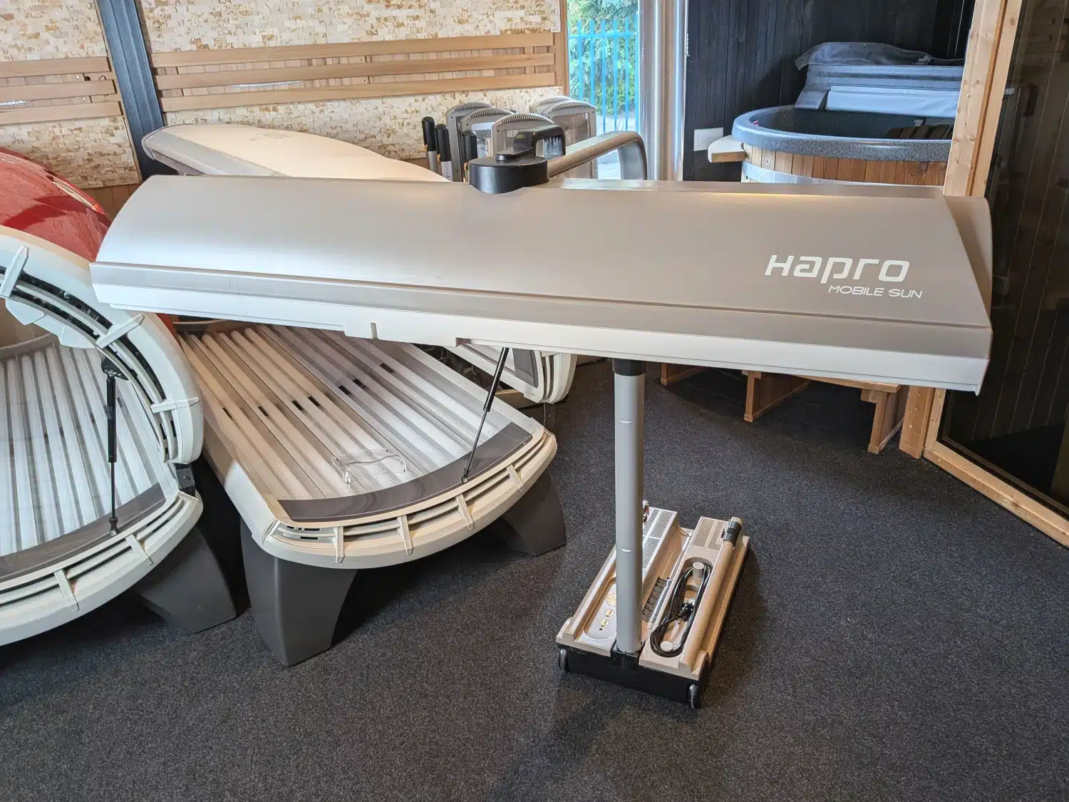 Bijna nieuw!! | Hapro Inklapbare Zonnehemel Mobile Sun HP 8540 - Meest NIEUWE Uv lampen - garantie - Afbeelding 3