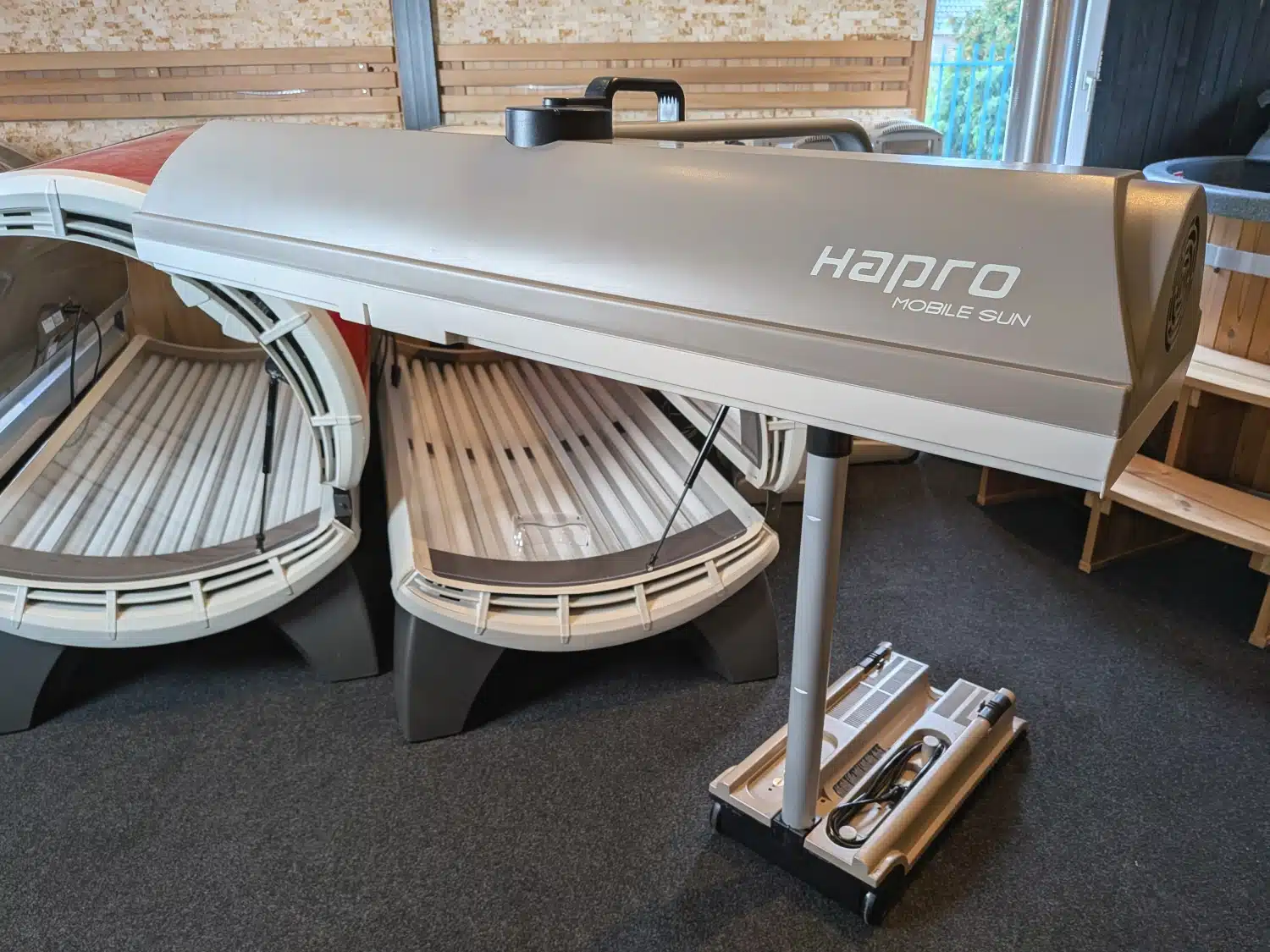 Bijna nieuw!! | Hapro Inklapbare Zonnehemel Mobile Sun HP 8540 - Meest NIEUWE Uv lampen - garantie - Afbeelding 2