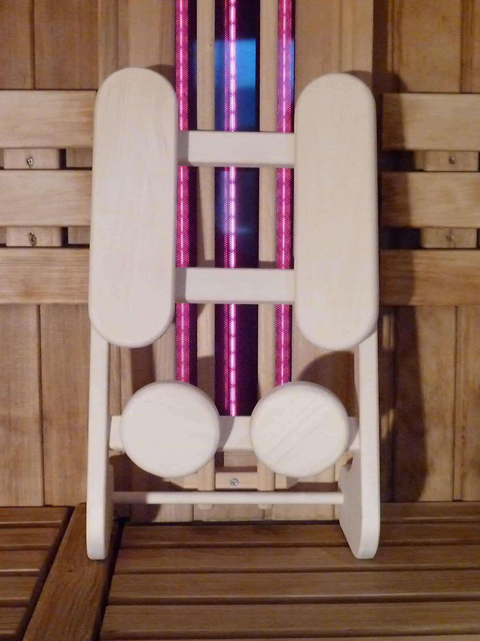Halu ergonomische rugsteun voor de (infrarood) sauna (Espen)