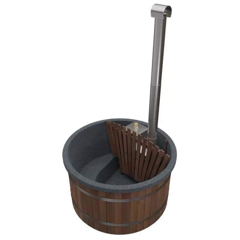 Hottub Welltub 176cm | 25kW interne kachel aluminium (4 pers.) - Afbeelding 2